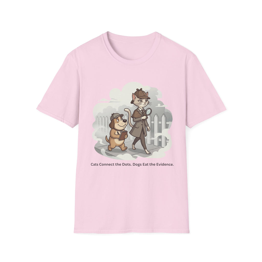 Cat Sherlock Dog Watson T-Shirt