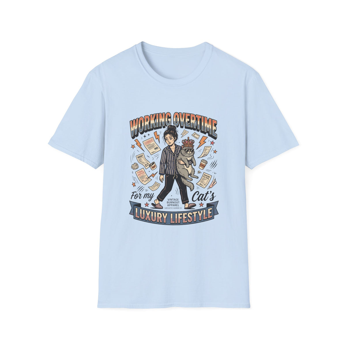 Cats Luxury Lifestyle T-shirt