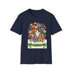 Cat Hiding in Flowers T-shirt
