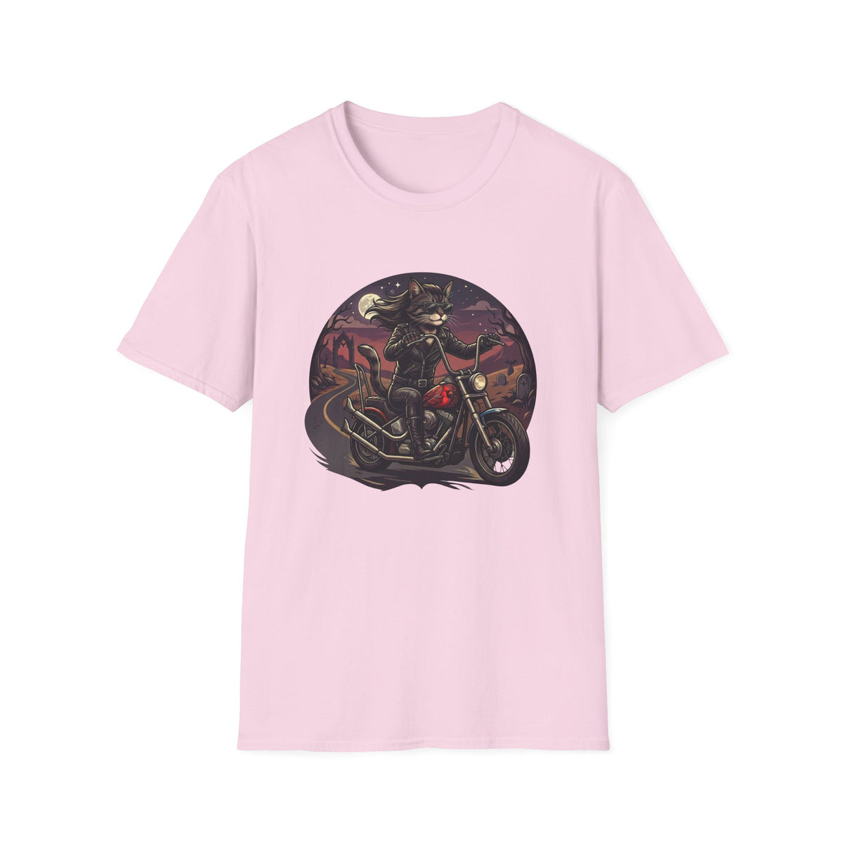 Cat Biker T-shirt