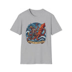 Pirate Cat v Giant Squid T-Shirt