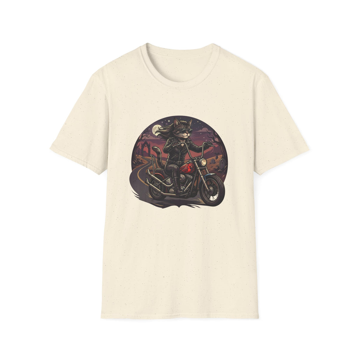 Cat Biker T-shirt