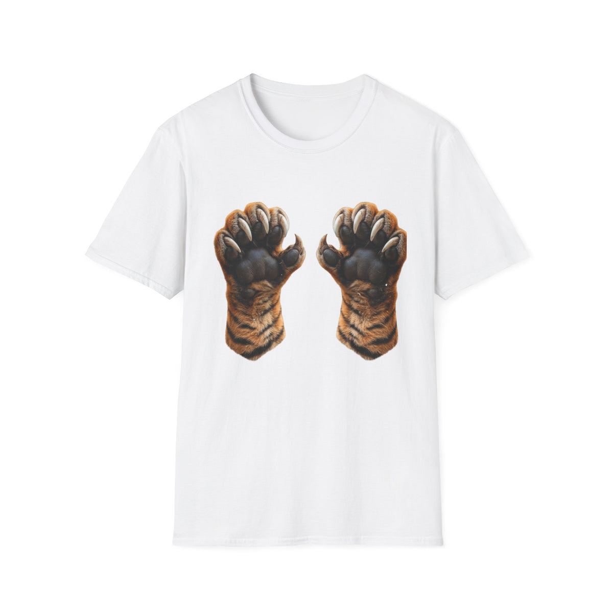 Realistic Tiger Paws T-Shirt