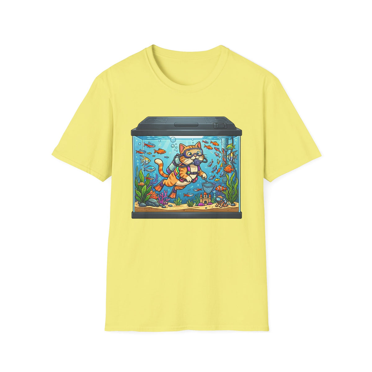 Scuba Dive in Fish Tank T-shirt