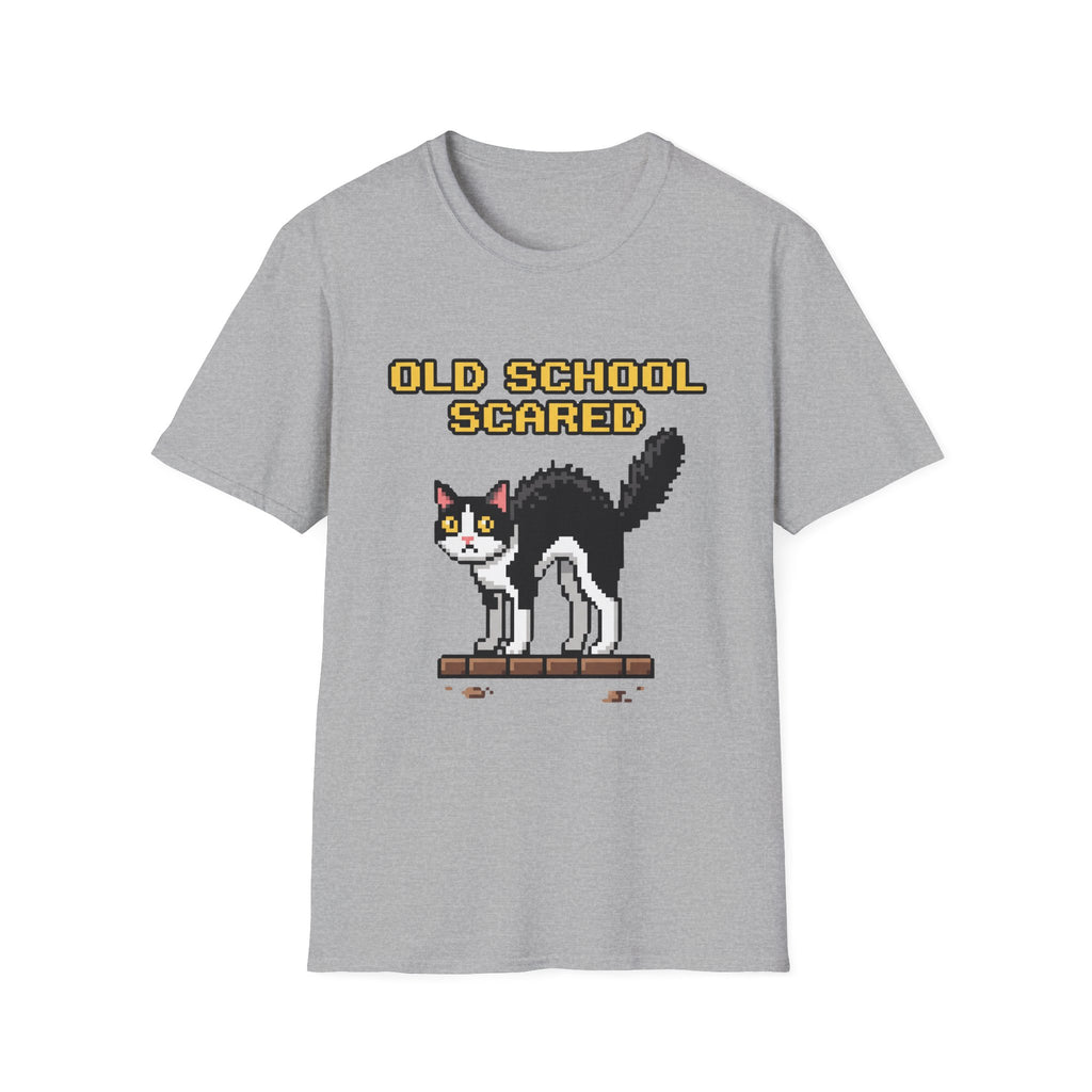 Old School Scared Cat T-Shirt