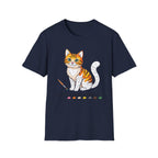Paint by Numbers Cat T-Shirt