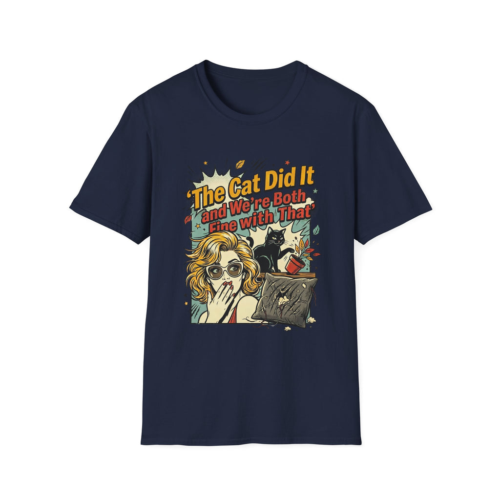 The Cat did it T-shirt