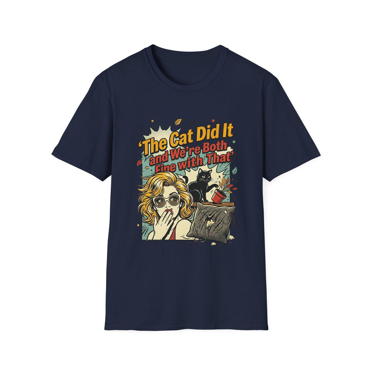 The Cat did it T-shirt