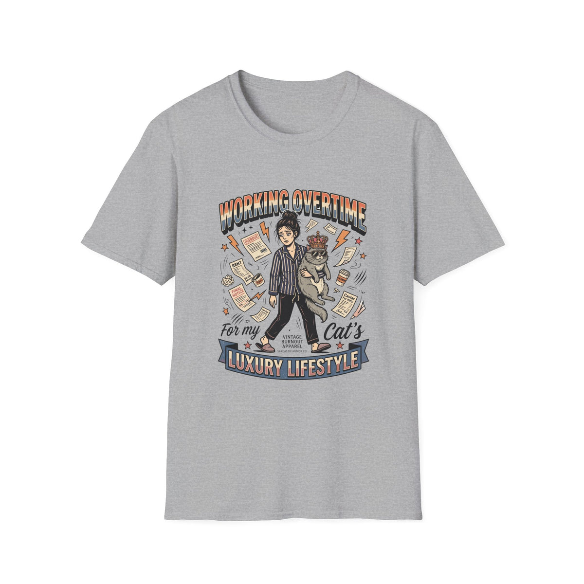 Cats Luxury Lifestyle T-shirt
