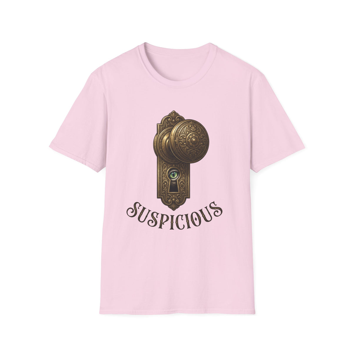 Suspicious Cat Eye T-Shirt