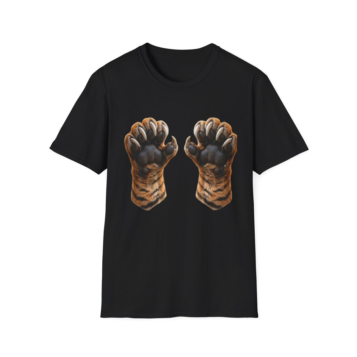 Realistic Tiger Paws T-Shirt