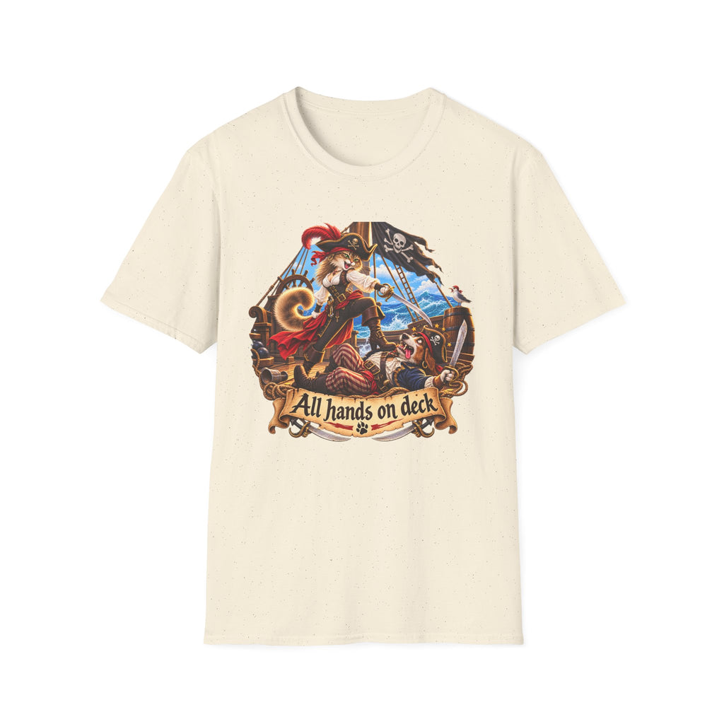 Captain Cat the Swashbuckler T-Shirt