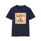 Cat Leonardo da Vinci T-shirt