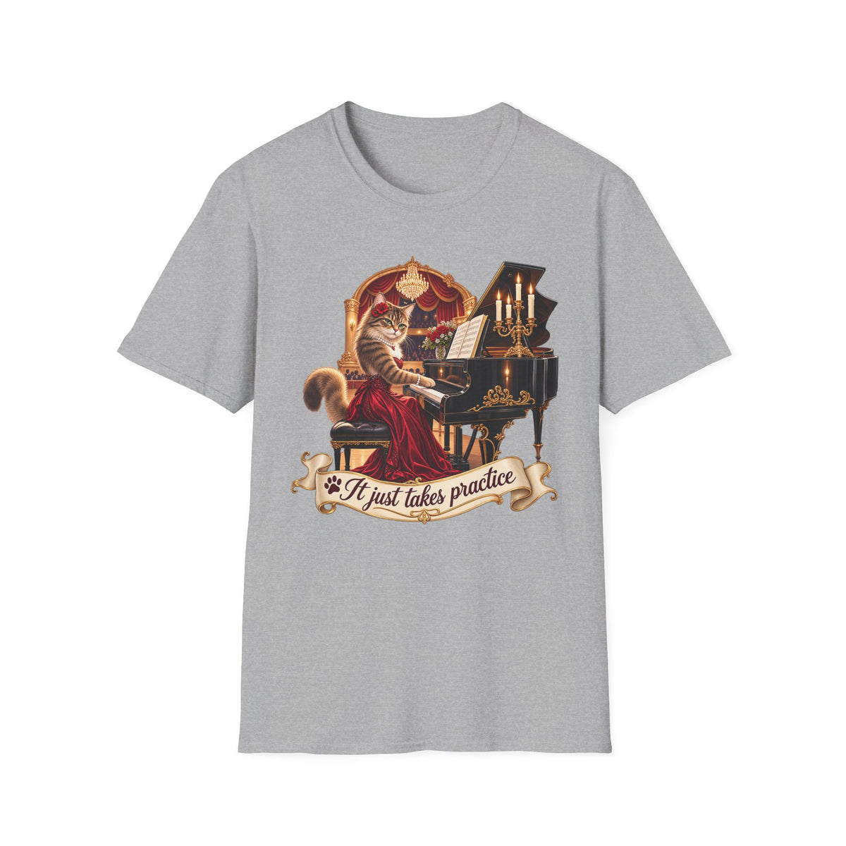 Concert Hall Cat T-Shirt