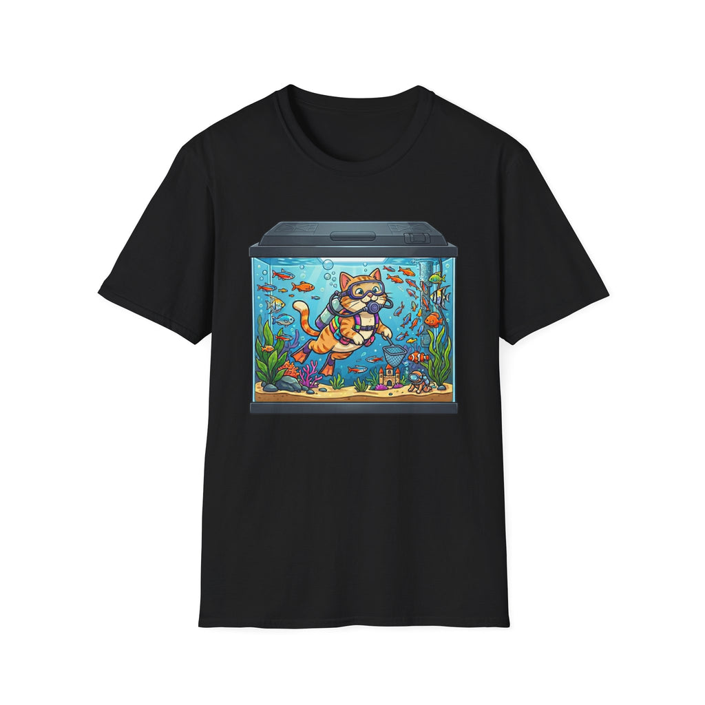 Scuba Dive in Fish Tank T-shirt