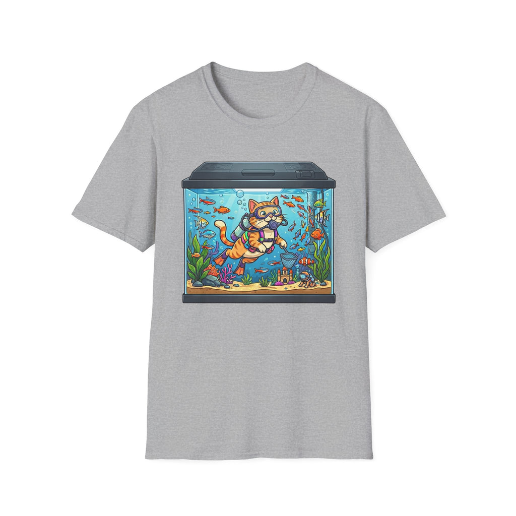 Scuba Dive in Fish Tank T-shirt