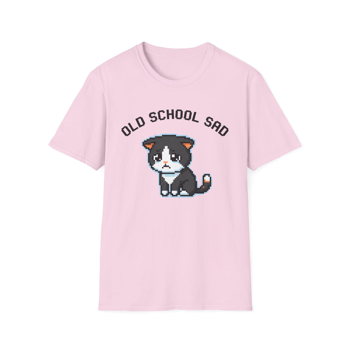 Old School Sad Cat T-Shirt