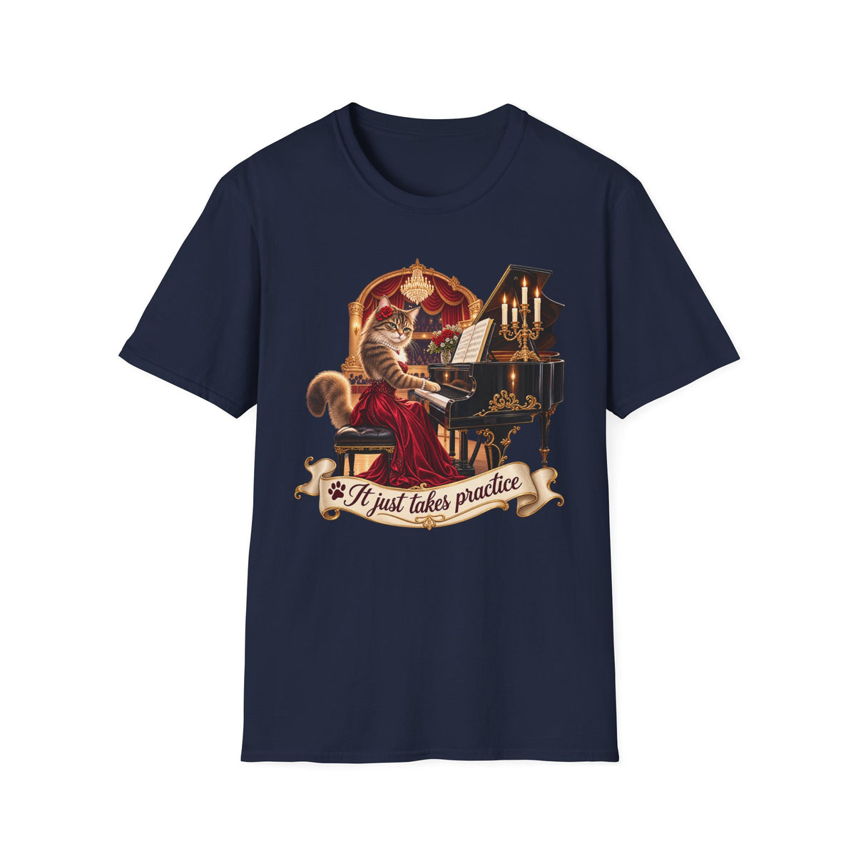 Concert Hall Cat T-Shirt