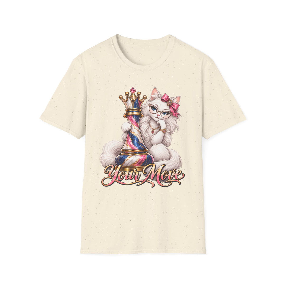 Queen Chess Your Move Cat T-Shirt