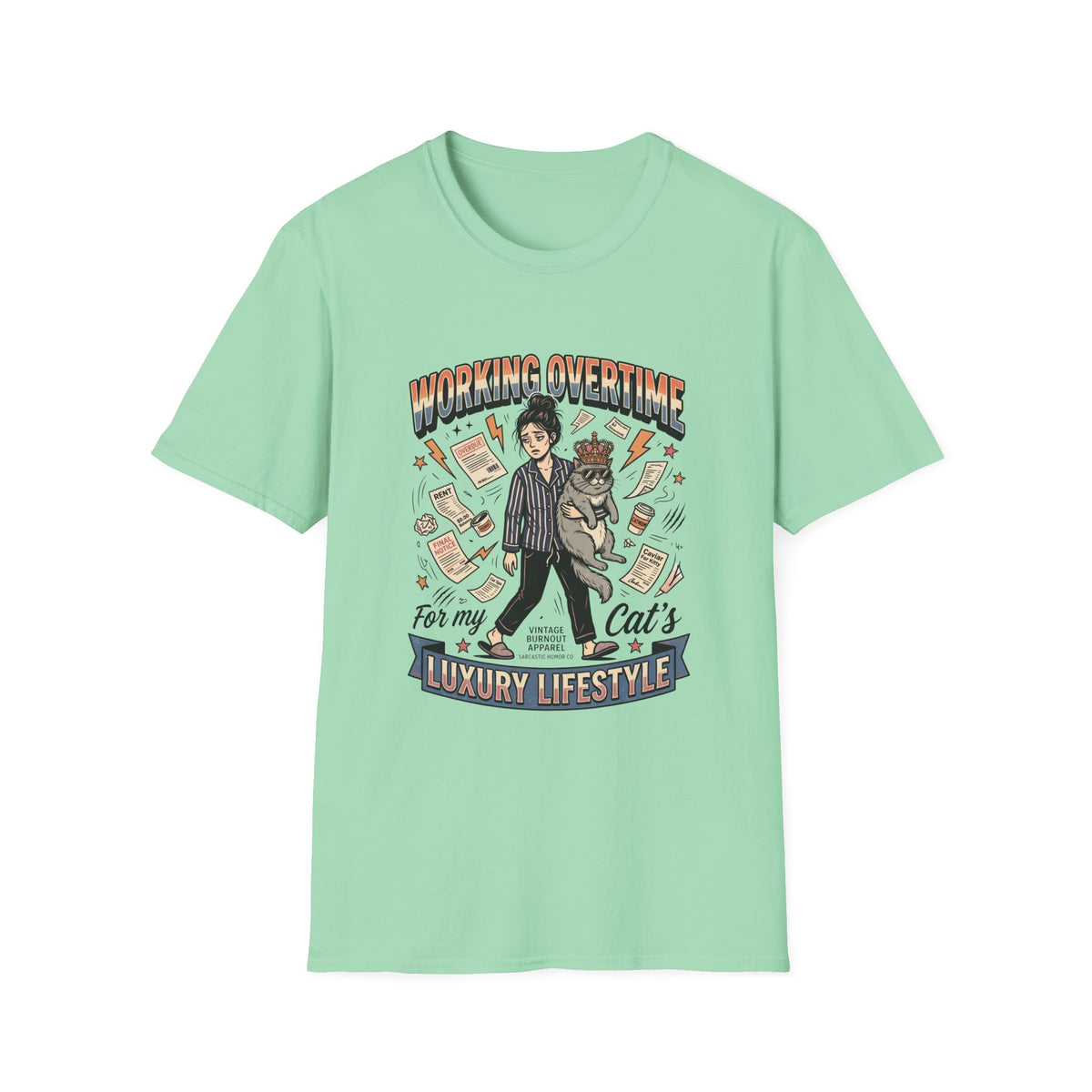Cats Luxury Lifestyle T-shirt