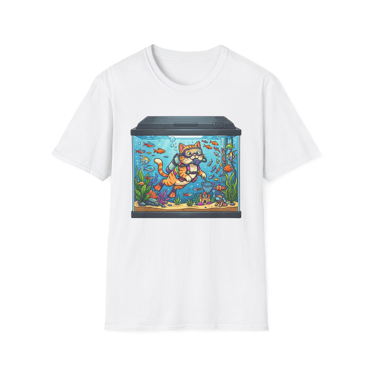 Scuba Dive in Fish Tank T-shirt