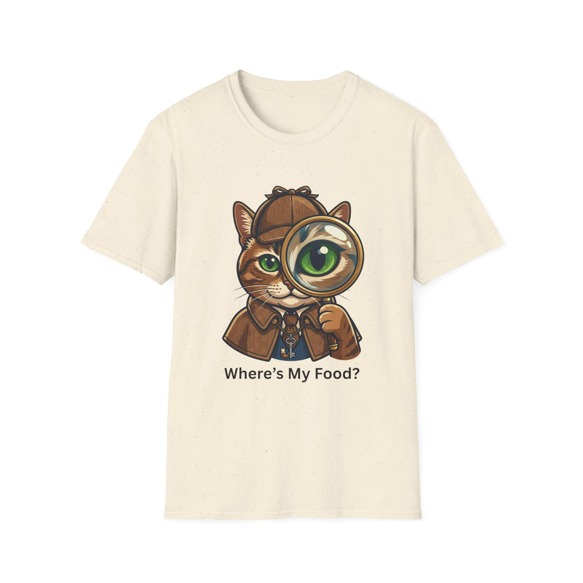 Where's My Food Cat T-Shirt