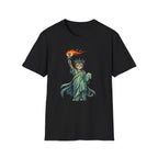 Statue of Liberty Cat T-shirt
