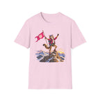 Cat Victorious on Mountain Top T-Shirt
