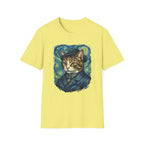 Cat as Vincent van Gogh T-shirt