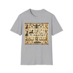 Cat Egyptian Hieroglyphs T-shirt