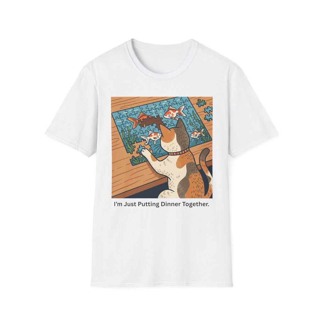 Jigsaw Puzzle Goldfish T-Shirt