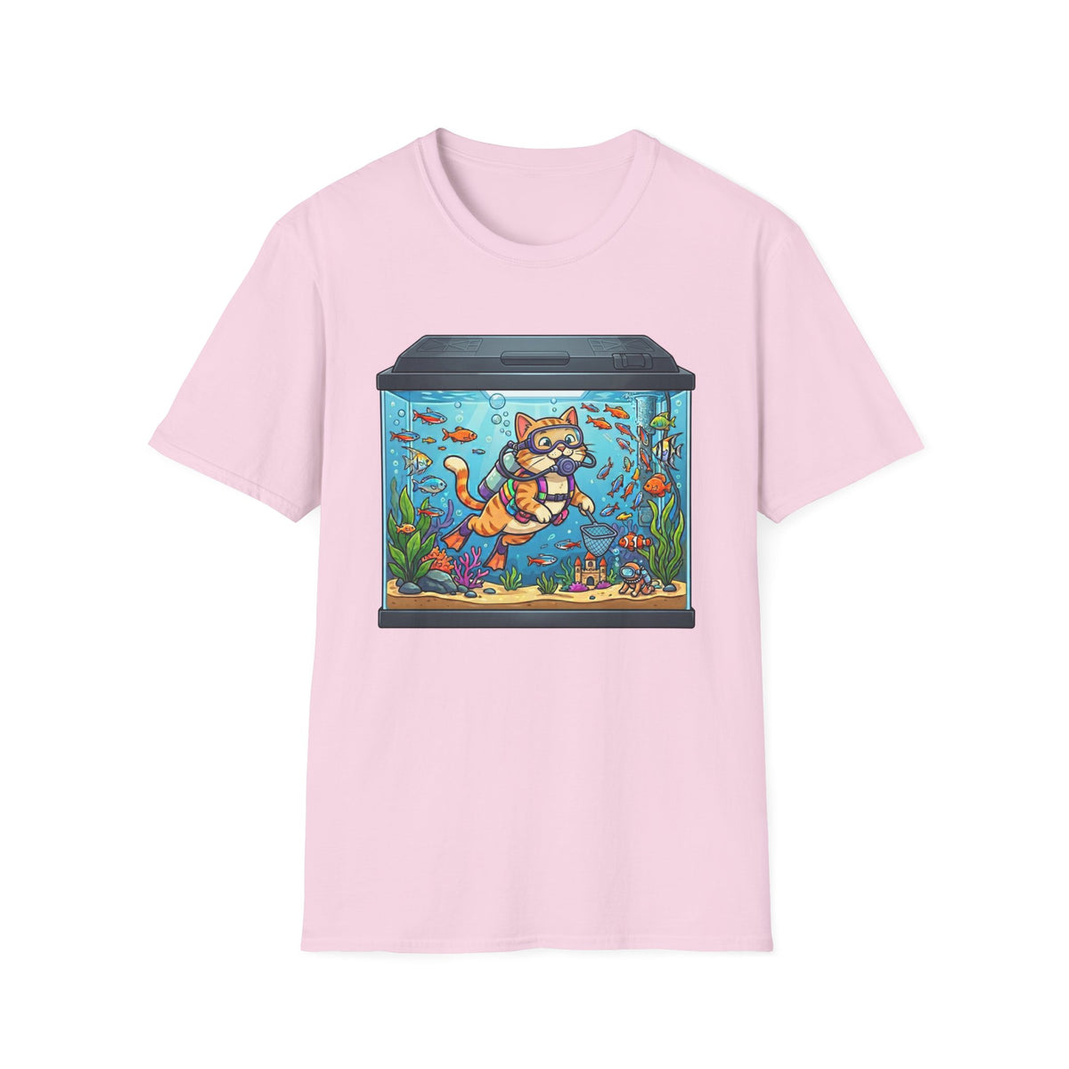 Scuba Dive in Fish Tank T-shirt
