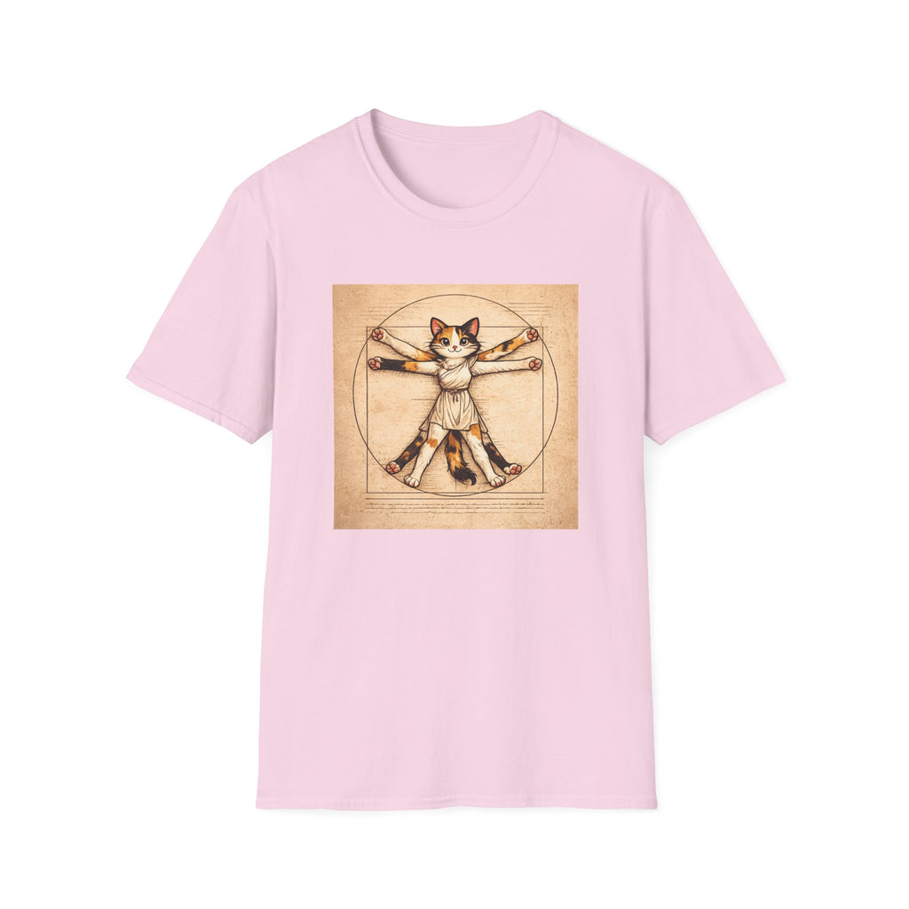 Cat Leonardo da Vinci T-shirt