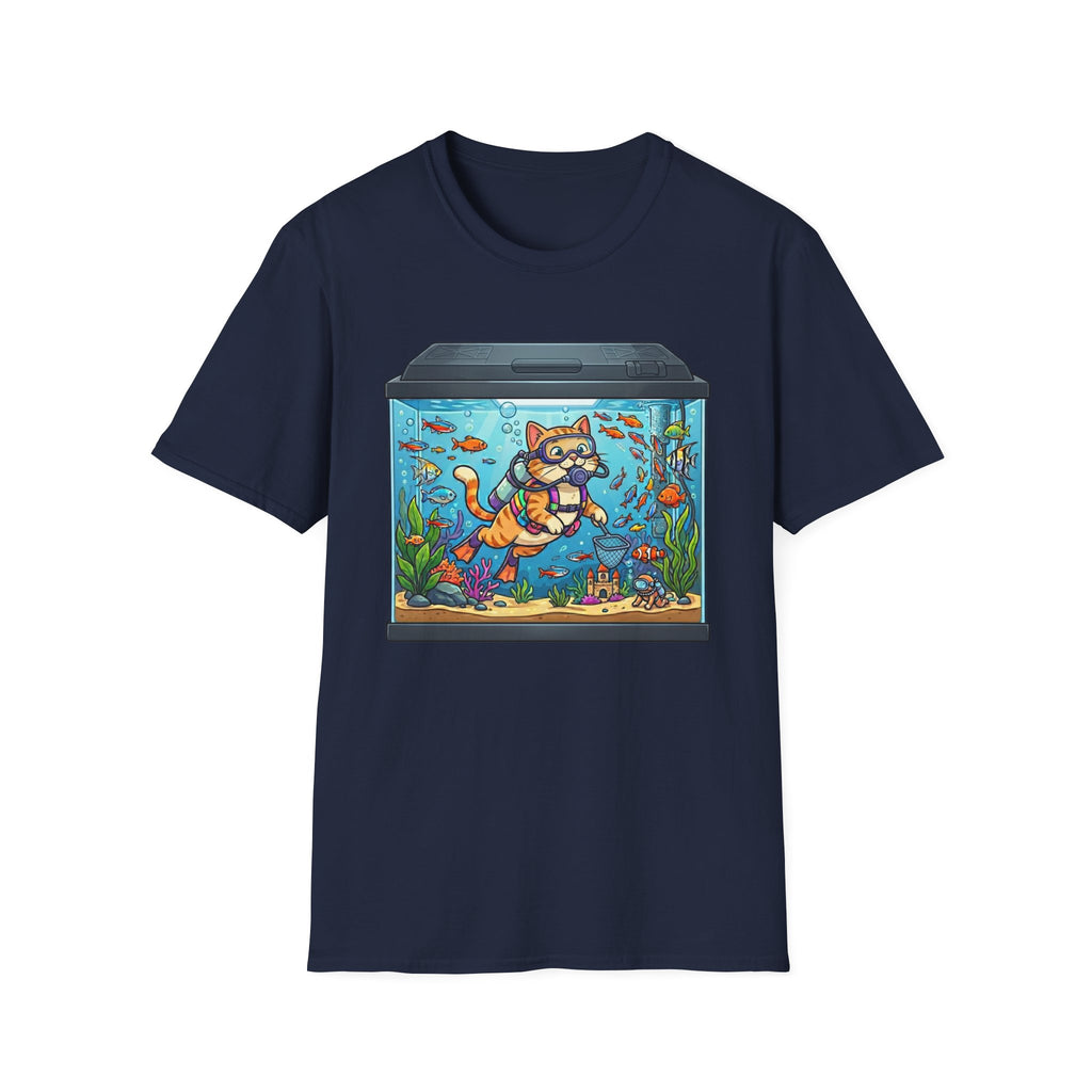 Scuba Dive in Fish Tank T-shirt