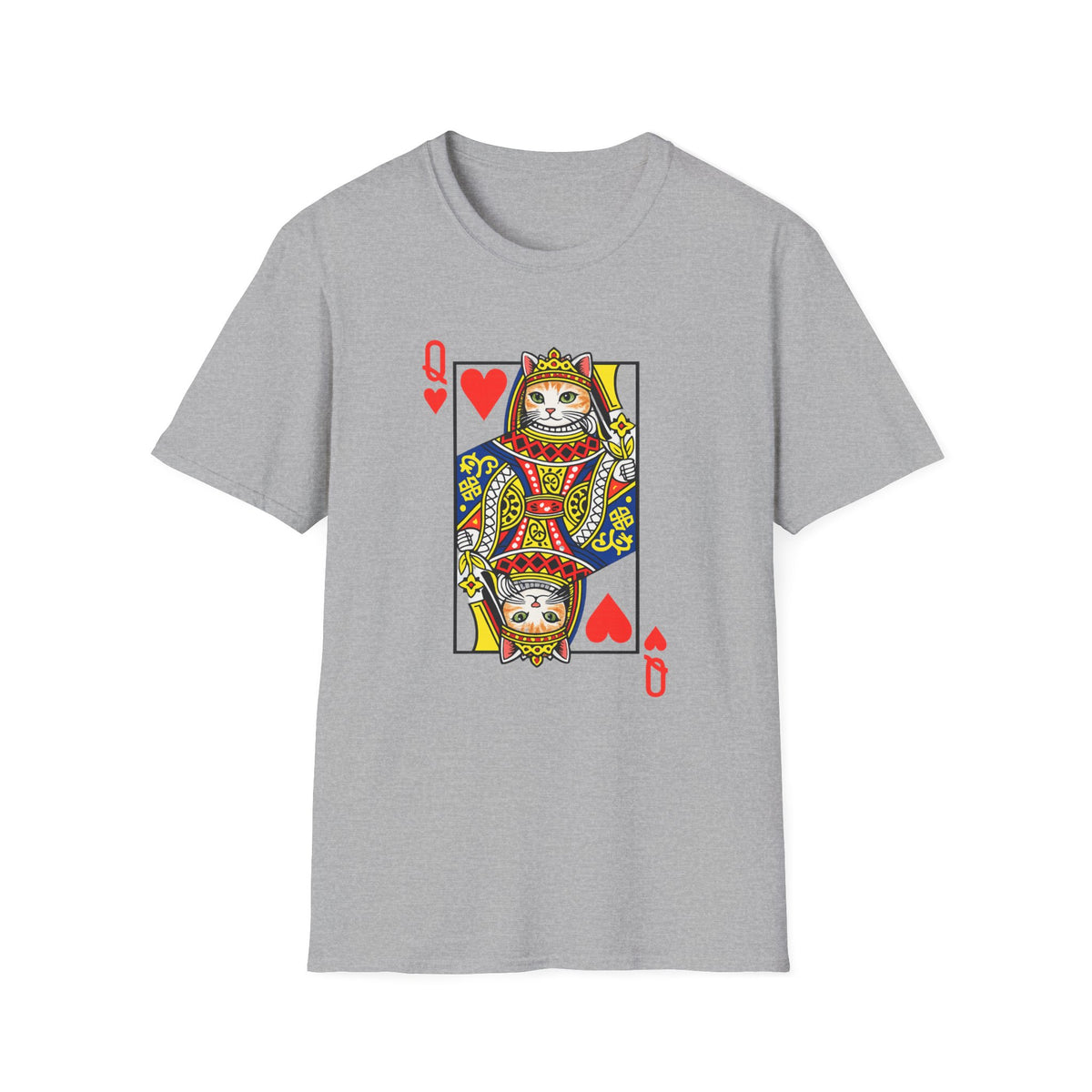 Cat Queen of Hearts T-shirt