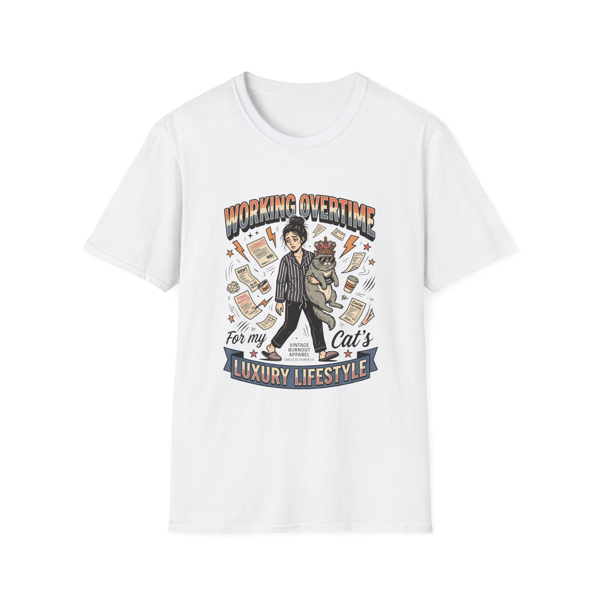 Cats Luxury Lifestyle T-shirt