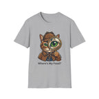 Where's My Food Cat T-Shirt