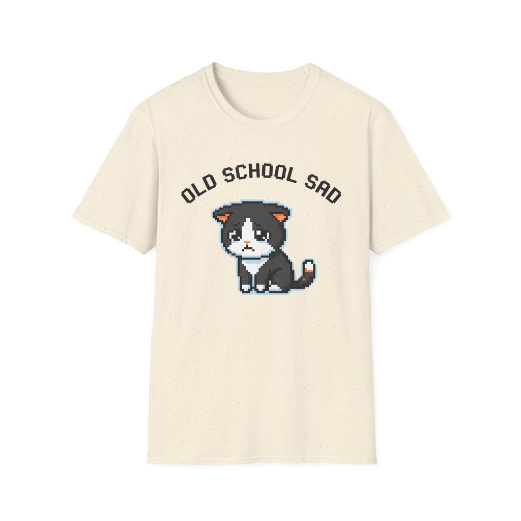 Old School Sad Cat T-Shirt