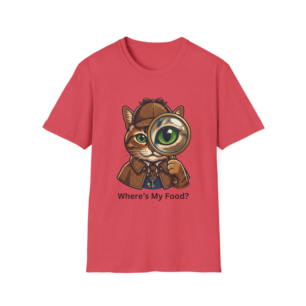Where's My Food Cat T-Shirt