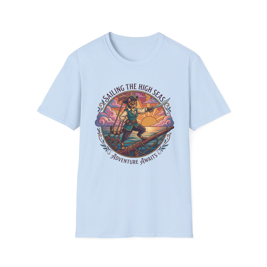 Sailing the High Seas Cat T-Shirt