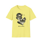 Who is Who Masquerade Mask T-Shirt