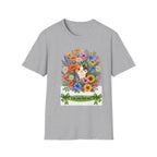 Cat Hiding in Flowers T-shirt