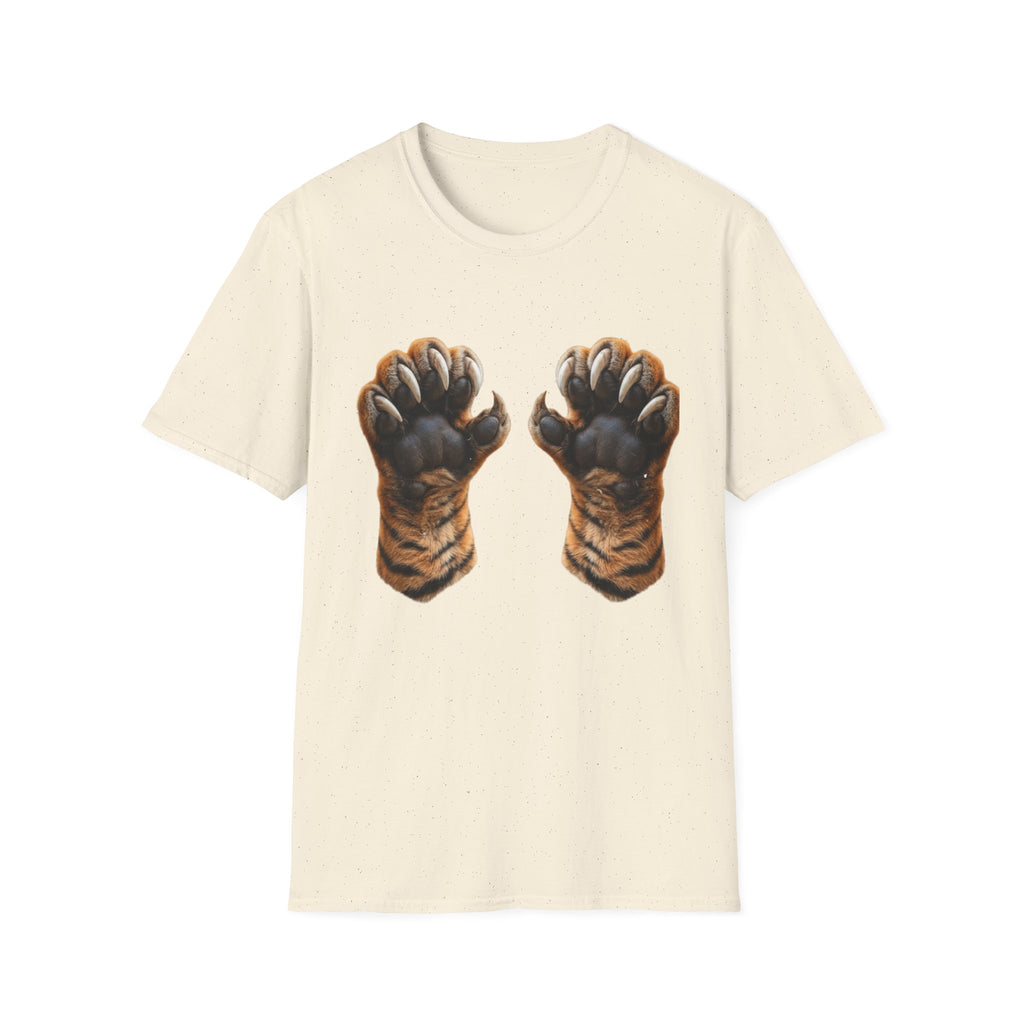 Realistic Tiger Paws T-Shirt