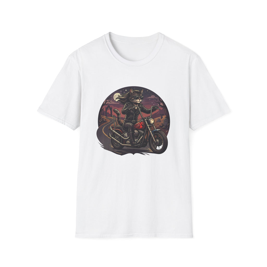Cat Biker T-shirt