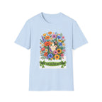Cat Hiding in Flowers T-shirt