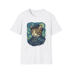 Cat as Vincent van Gogh T-shirt