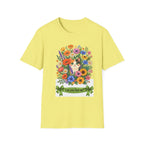 Cat Hiding in Flowers T-shirt