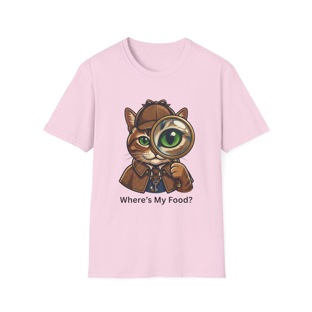 Where's My Food Cat T-Shirt