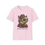 Where's My Food Cat T-Shirt