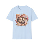 Cat in Seashell T-Shirt